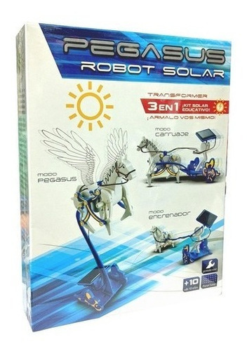 Kit Educativo Pegasus Robot Solar 3 En 1 - Sharif Express