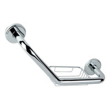 Barral Baño Agarradera De Seguridad Ducha Jabonera Inox 45cm