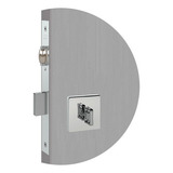 Fechadura Para Porta Pado Pivotante Fech Ix_rq2 471-55rb Ixp Direita/esquerda Cor Prateado Acabamento Cromado Com Trinco Rolete