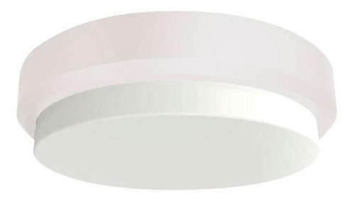 Plafón Marina Led Basic 8w Luz Cálida Ip54 Blanco D19cm