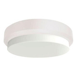 Plafón Marina Led Basic 8w Luz Cálida Ip54 Blanco D19cm