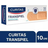 Curitas Transpiel X 10 U Resistente Agua Duradera Color Piel