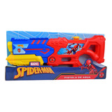 Pistola De Agua Super Spiderman Marvel Lanza Chorros Niños 