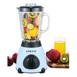 Licuadora Profesional 3 Velocidades Sokany Sk-148 1.5l Jugos