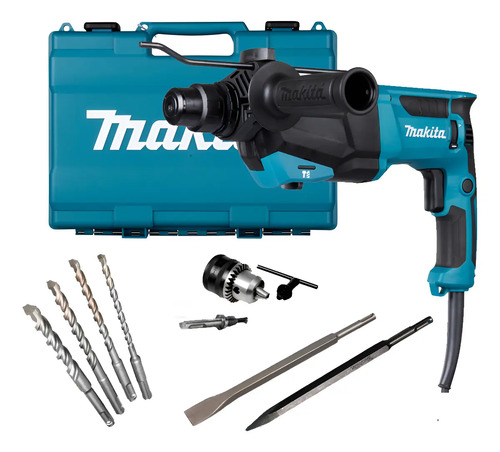 Martelete Romped Sds Plus Hr2670 Makita 800w + Kit Acess Sds | Frete grátis
