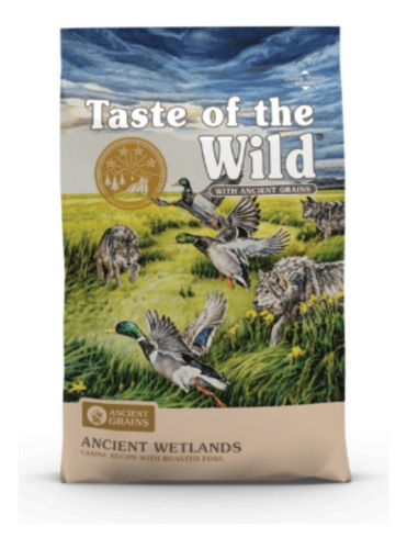 Taste Of The Wild Ancient Grains Wetlands - Pato 12.7 Kg