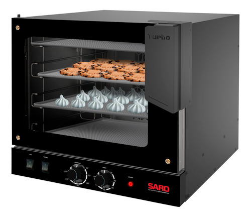 Forno Para Pães Turbo Saro Elétrico Para Padaria