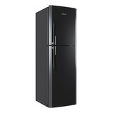 Heladera Drean Con Freezer 314l Black Steel Hdr320f00n Negro
