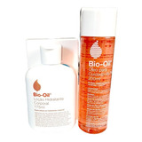 Kit Bio-oil 200ml Estrias + Loção Bio-oil Pele Seca 175ml