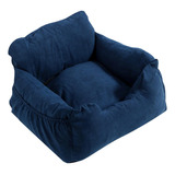 Cama Para Mascotas, Perro Suv, Con Correa Fija, Funda Azul