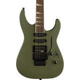 Guitarra Eléctrica Jackson X Series Soloist Matte Army Drab Orientación De La Mano Diestro