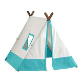 Tipi Grande Casita De Juegos Teppe + Tapete Menta Bora