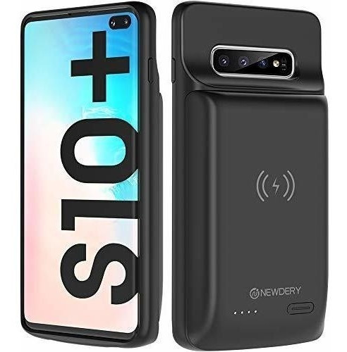 Funda De Carga Inalambrica Compatible Con Galaxy S10 Plus   