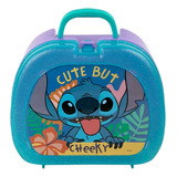 Lonchera Escolar Infantil De Lilo Y Stitch Disney Plastico