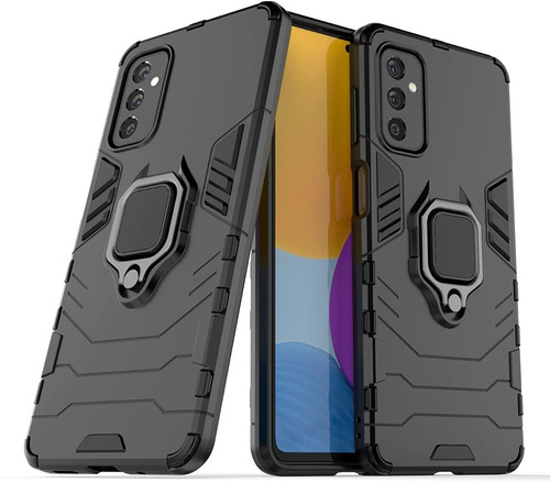 Capa Armadura Para Samsung Galaxy M52 5g+pelicula Vidro 3d