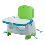 Silla De Comer Desmontable Booster Color Verde Ok Baby