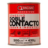 Cemento De Contacto Tacsa Adhesivo Hogar Industria X500 Cm3 