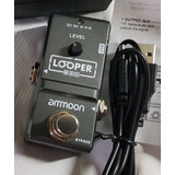 Pedal Gravação Looper Loop Amoon 10 Min Barzinho Ao Vivo R