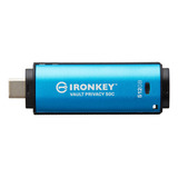 Unidad Flash Cifrada Kingston Ironkey Vault Privacy 50 Usb-c