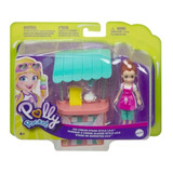 Polly Pocket, Puesto Helados De Lila - Mattel Gwd82