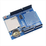 Shield Datalogger Para Arduino Uno, Mega, Soporta Memoria Sd