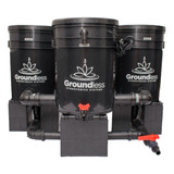 Sistema Hidroponico Rdwc 10+1 Descarga Total 220l Groundless