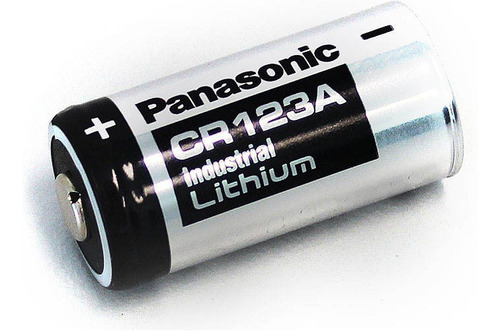 5 X Pila Litio Cr123a Panasonic Lithium 3v Cr123 Palomar