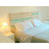 Respaldo Vintage De Pallets 1,40mts