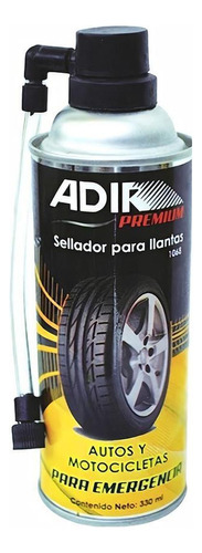 Sellador Para Llantas Autos Motocicletas 330 Ml 1068 Adir