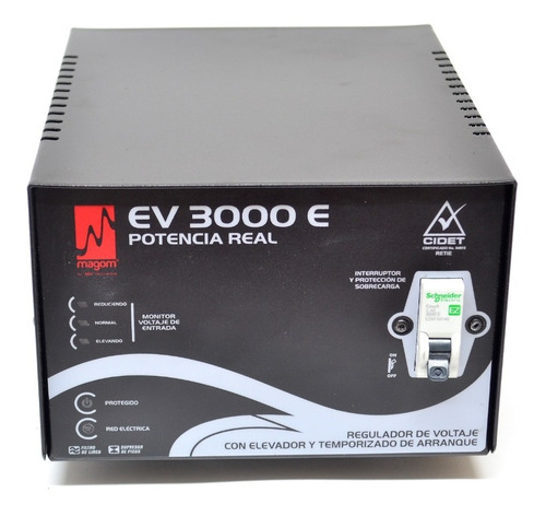 Regulador Voltaje Elevador 3000va 3kv Watt Potenciareal 110v