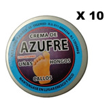 Ungüento Azufre 10 Latas 35 Grs