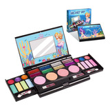 Maquillaje  Kit  Para Niñas, Paleta  Plegable Con Es Fr80sm