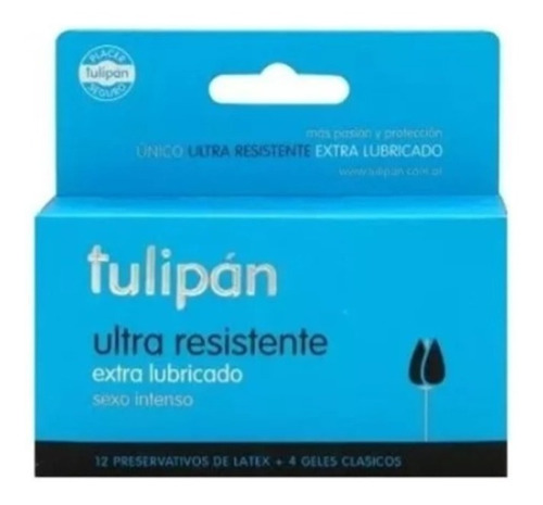 Tulipan Preservativo Latex Ultra Resistente 12 Unidades