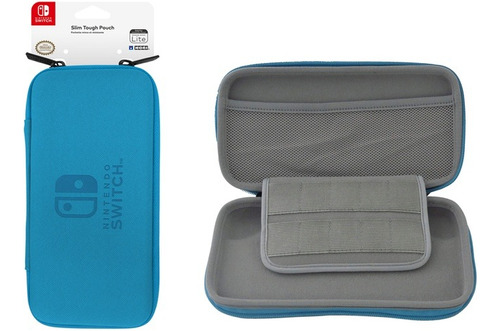 Estuche Case Slim Tough Pouch Blue (hori) Switch Lite