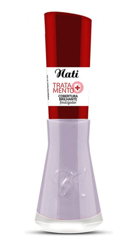 Nati Esmalte Tratamento Cobertura Brilhante 8ml