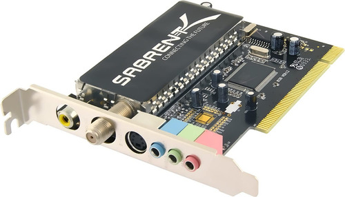 Sintonizadora Tv Sabrent Tv-pcirc Pci Card C/ Control Remoto