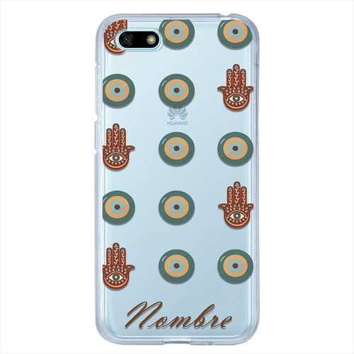 Funda Para Huawei Ojo Turco Personalizada Con Nombre