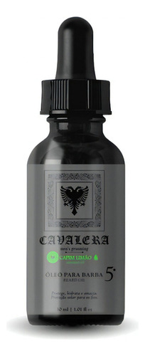 Óleo Para Barba Cavalera Óleo Para Barba Fragrância Capim Limão De 30ml