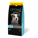Alimento Optimus Perros Cachorros X 15 Kg  +  2 Kg By Unik