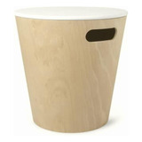 Umbra Woodrow Banco Con Almacenamiento, Blanco/madera