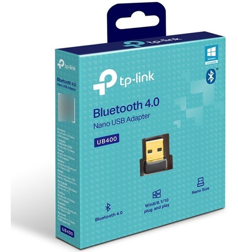 Adaptador Bluetooth Usb Tp-link Ub400 4.0 Nano Receptor *