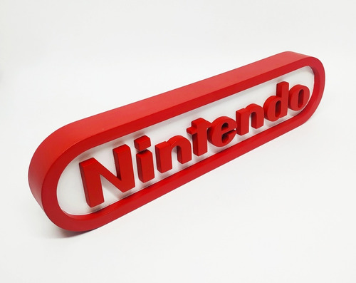 Placa Decorativa - Nintendo