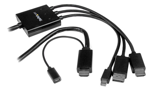Cable Convertidor - Hdmi, Dp Mini Dp A Hdmi Cable Adaptador