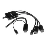 Cable Convertidor - Hdmi, Dp Mini Dp A Hdmi Cable Adaptador