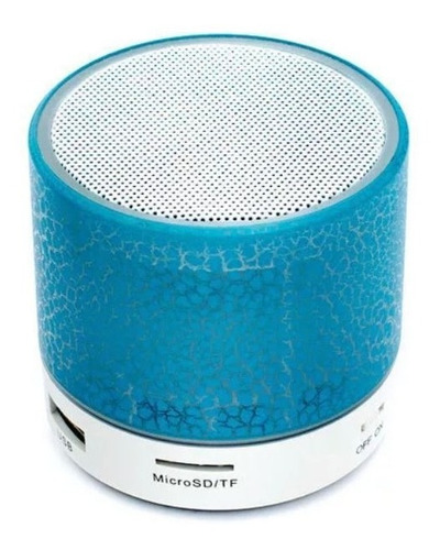Mini Speaker Caixinha Som Led Bluetooth Portátil.