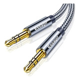 Cable Audio Plug 3.5 Mm Auxiliar Chapado Oro Calidad 10