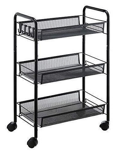 Carrito Organizador Multiuso Estantes Cocina Baño C/ Ruedas