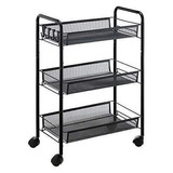 Carrito Organizador Multiuso Estantes Cocina Baño C/ Ruedas