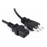 Cable De Poder Para Pc 1.5m Y Otros 220v / Calidad