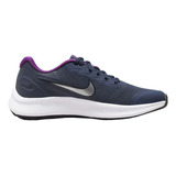 Nike Tenis Junior Nike Nike Star Runner 3 Gs Da2776-404 Azul